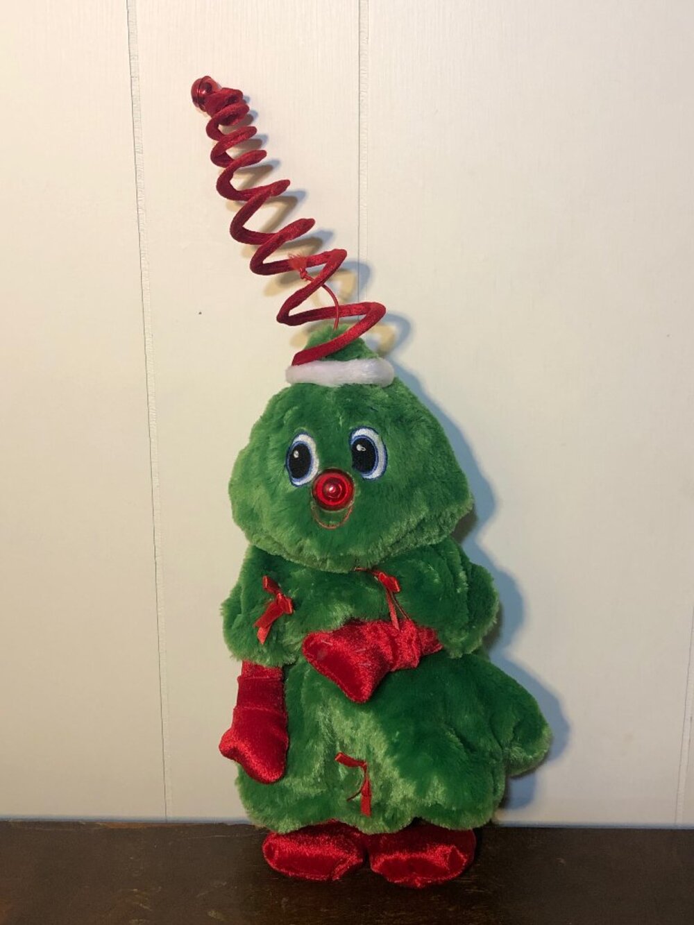 Dan Dee Singing Dancing Rocking Around Christmas Tree Lights WORK Animated 17"